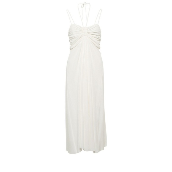 NWT Isabel Marant- White Jenila Dress. Size US 12. French Size 42. - Picture 1 of 10